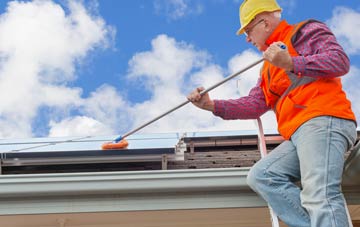 Linford soft wash roof cleaning